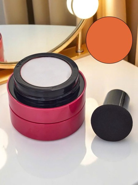 Blush with sponge, color Sunset