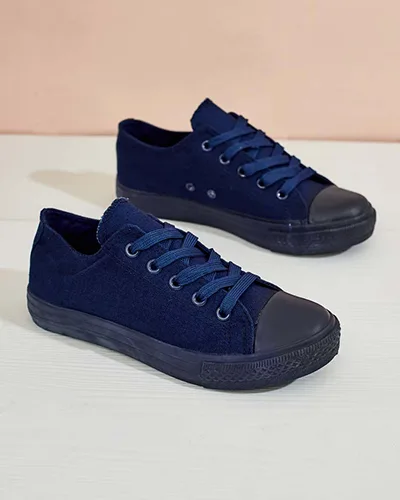 Royalfashion Tirim lace-up children's sneakers