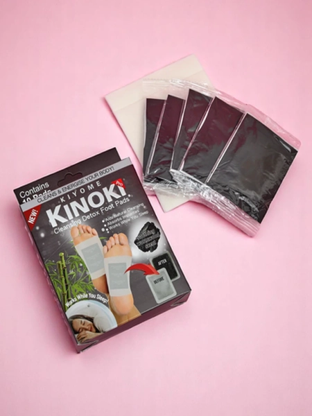 Detoxifying foot patches DETOX KINOKI 10 pcs Mugwort