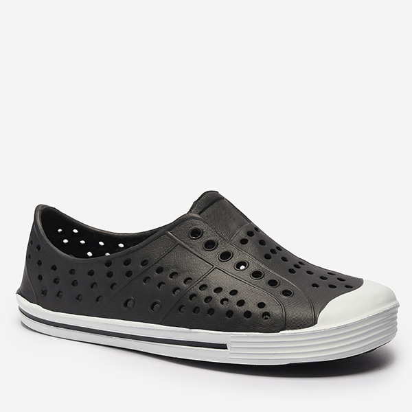 Black openwork children's rubber sneakers Jiteri - Footwear