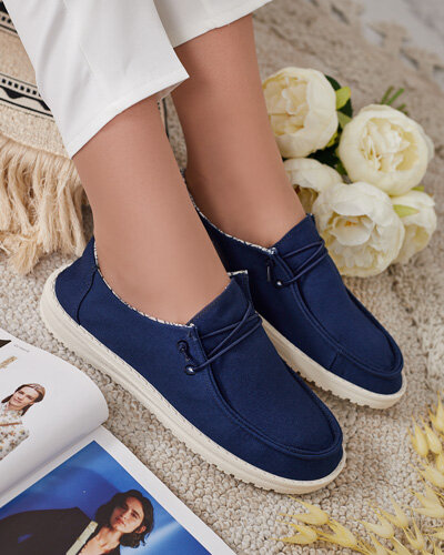 Royalfashion Women's Reptess Lace-up Half Shoes