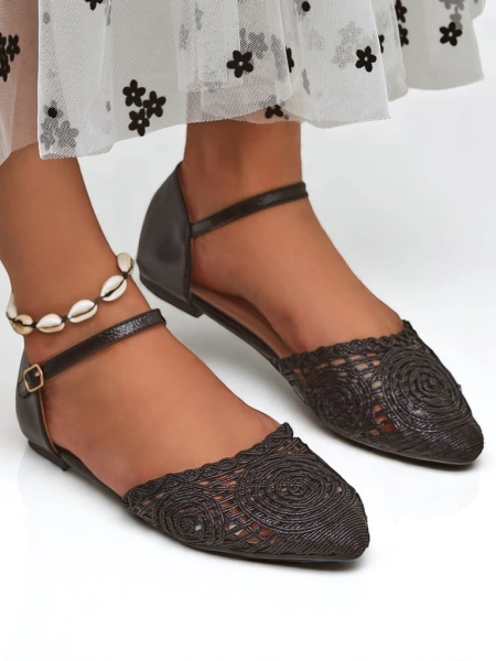 Royalfashion Women's Openwork Sandals Lare