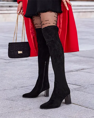 Royalfashion Women's over-the-knee boots Vecce