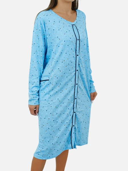 Royalfashion Women's Nightshirt with Print PLUS SIZE