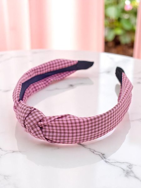 Royalfashion Plaid Hairband Croatia