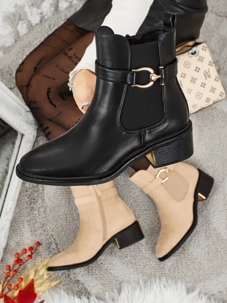 Calivra Women's Eco Leather Ankle Boots