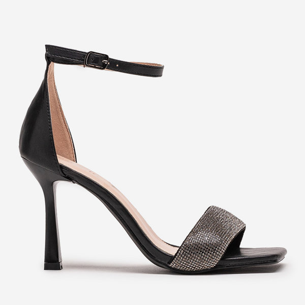 OUTLET Black women's Enedi stiletto sandals - Footwear