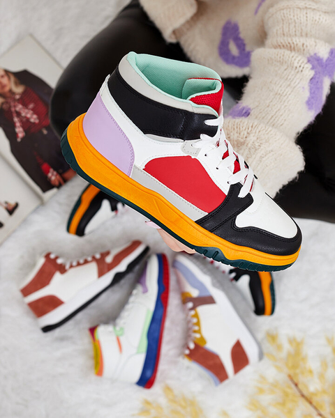 Royalfashion Eco-leather women's sports shoes Tirisne