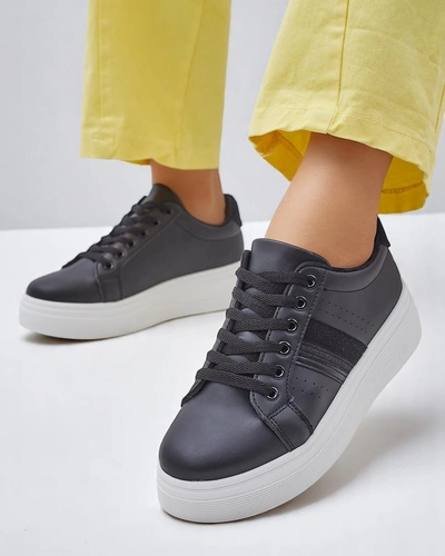Royalfashion Women's Platform Sports Sneakers Oseffi