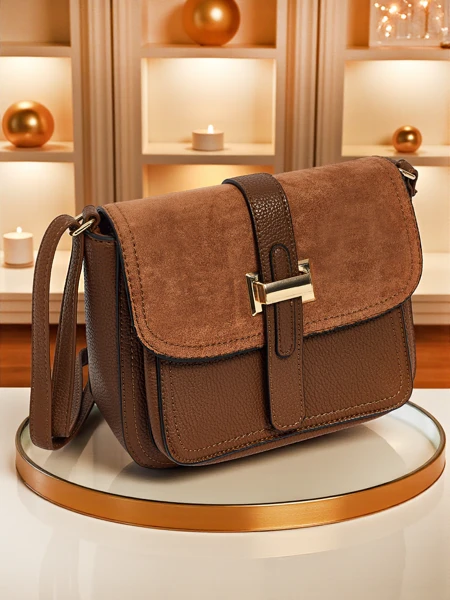 Small women's eco-leather handbag Seray