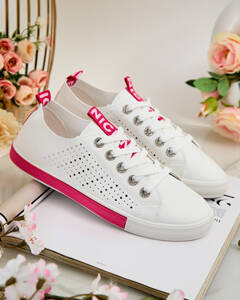 white || pink