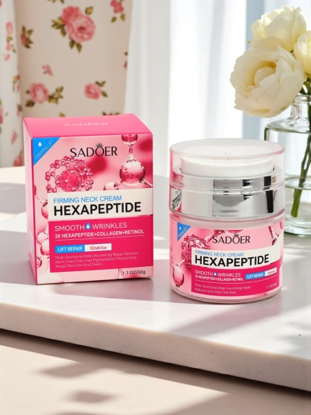 Sadoer Neptunia Hexapeptide Collagen Retinol Lifting Neck Cream 50ml