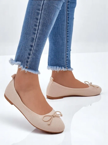 Royalfashion Women's Fabric Ballerinas Magger