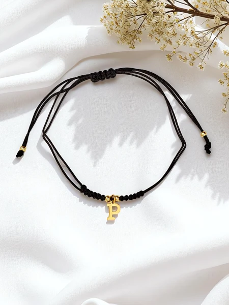 Women's bracelet with the letter P Petit Charm
