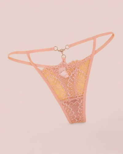 Royalfashion Women's lace thong