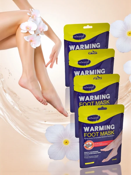 Aurelia Warming Foot Mask Kormesic with Centella and Camellia – Regenerating Mask