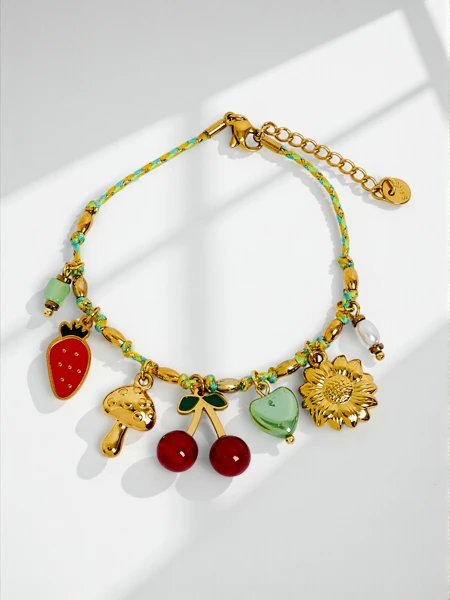 Armonia Flora Bracelet – Colorful Charms in Dolce Vita Style