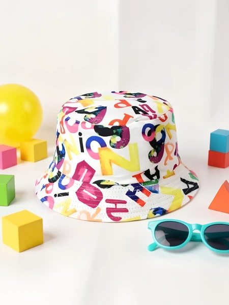 Royalfashion Children's Bucket Hat Color Splash Bucket