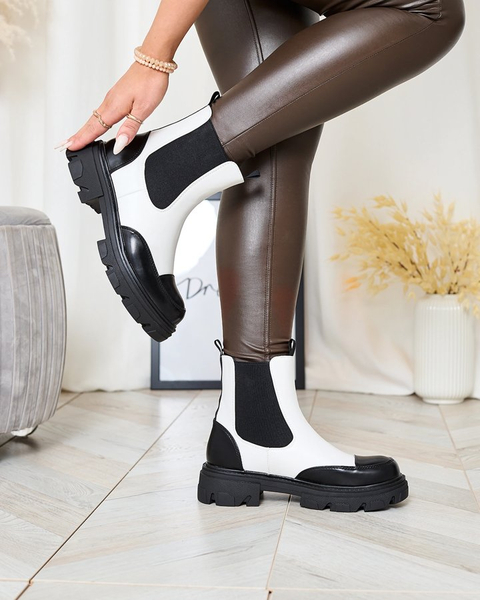 Royalfashion White women's Userrus boots