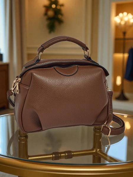 Small women's eco-leather bag Melisse