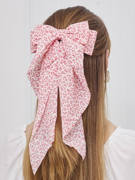 Royalfashion Hair clip – bow with floral pattern Miriam