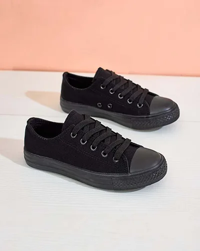 Royalfashion Tirim lace-up children's sneakers