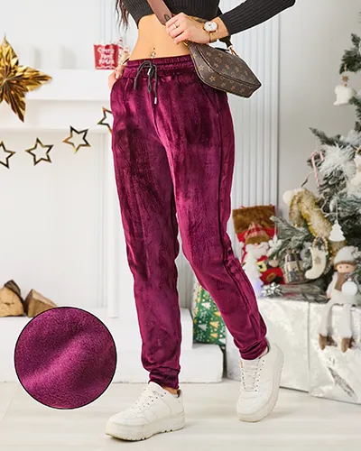 Royalfashion Women’s Fleece-lined Sweatpants