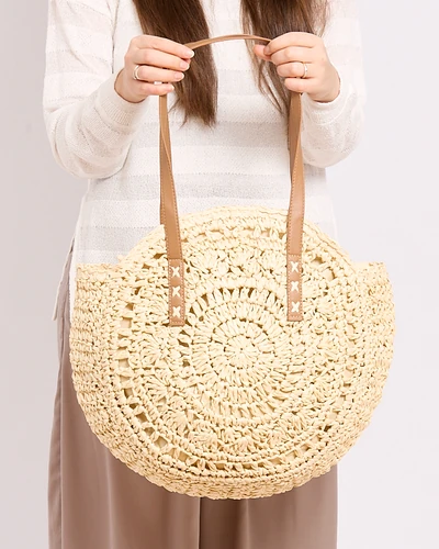 Royalfashion Large wicker bag
