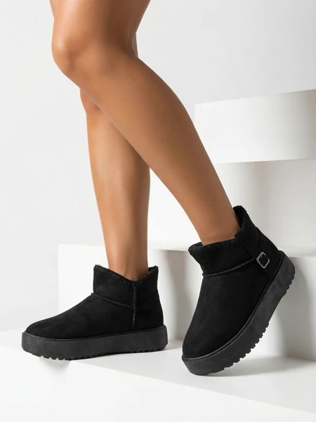 Royalfashion Short snow boots women's Ewioz