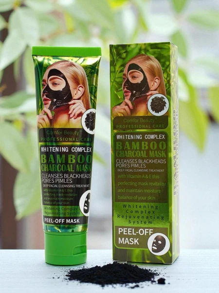 Charcoal Mask Aureliana – Purifying Peel-Off Mask with Bamboo Charcoal