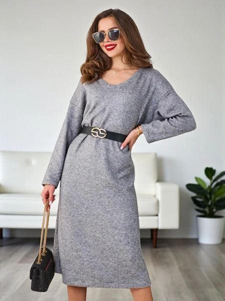 Royalfashion Women's sweater dress