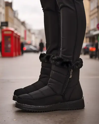 Royalfashion Women's Fiego Snow Boots