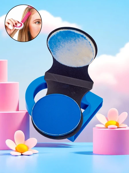 Hair Coloring Chalk Blue