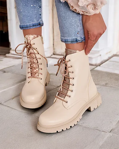 Royalfashion Women's eco leather ankle boots Velinol