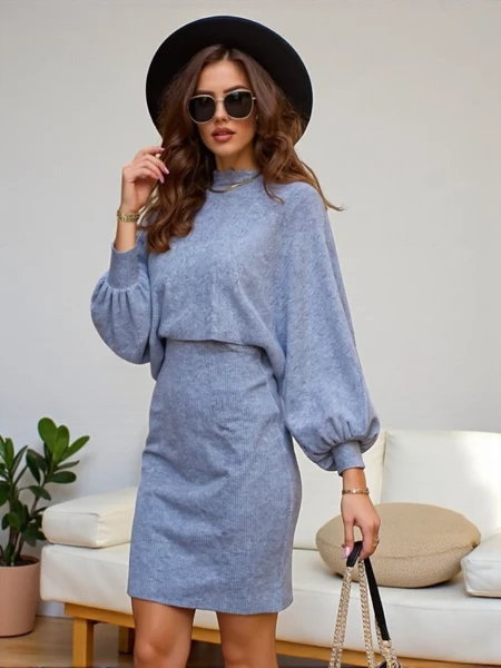 Royalfashion Women's set with sweater and dress