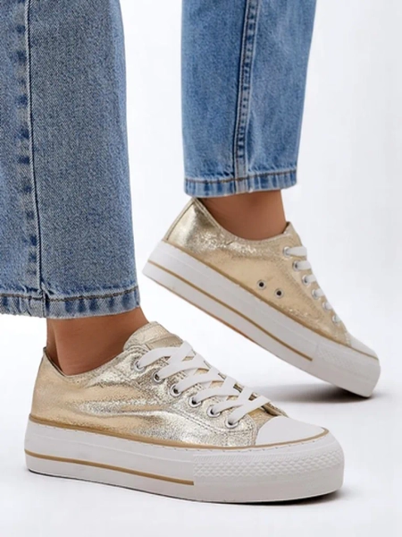 Royalfashion Women's Sneakers Goldesne