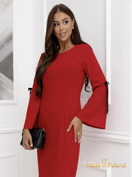 Women's mini dress with wide sleeves Anielle