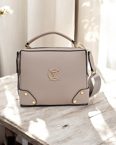 Royalfashion Versatile square handbag made of eco leather