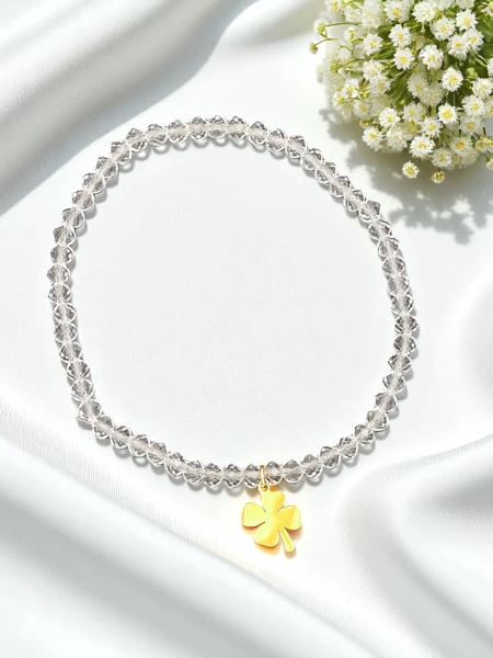 Royalfashion Women's bracelet with clover charm