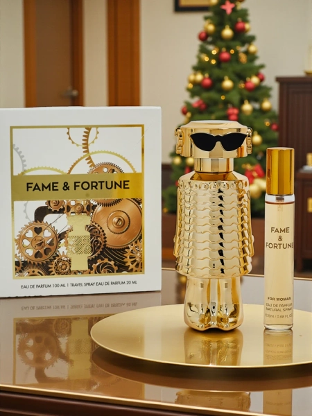 Zestaw Inspirowana Damska woda perfumowana oraz perfumetka Fame Gold