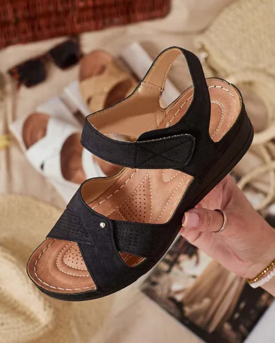 Royalfashion Women's Obbiave low-heeled sandals