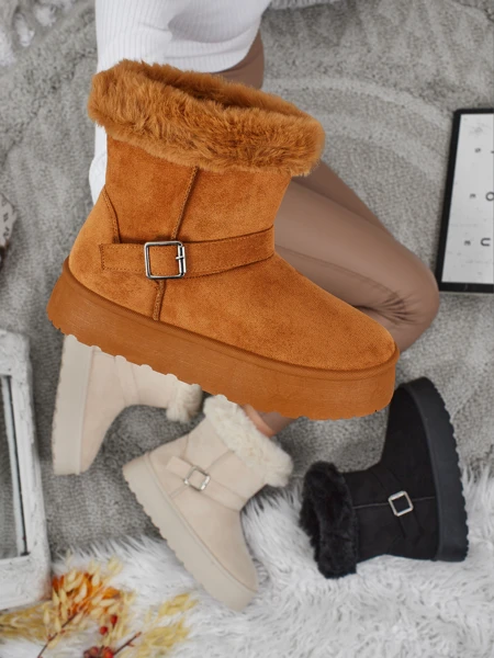 Royalfashion Women's Short Snow Boots Myrelle