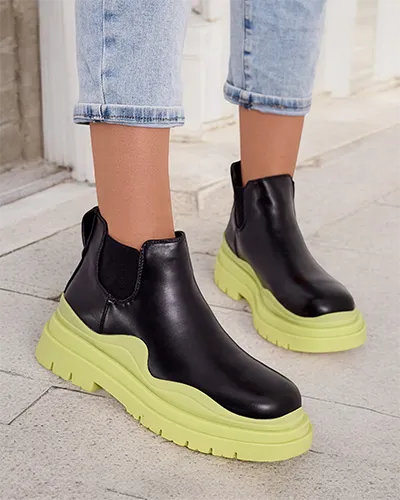 Royalfashion Women's slip-on boots Derri