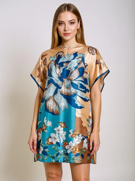 Kalista Royalfashion Pareo Dress – multi-colored, light fabric, universal