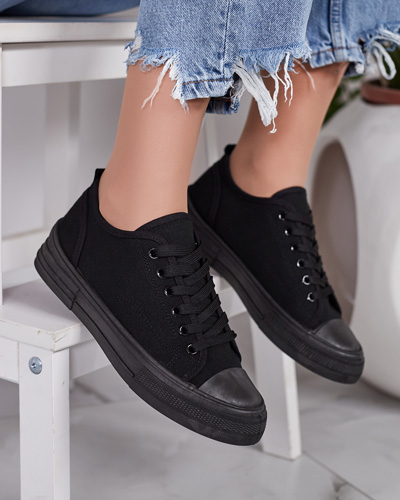 Royalfashion Women's Classic Lace-up Sneakers Seleas