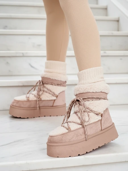Royalfashion Women's lace-up snow boots Evonie