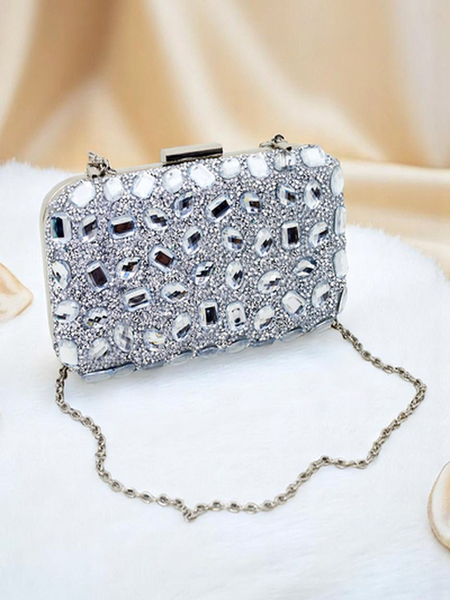 Royalfashion Women's Envelope Bag Crystal Glam