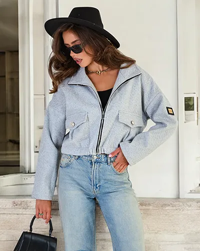 Royalfashion Women's Bomber Jacket