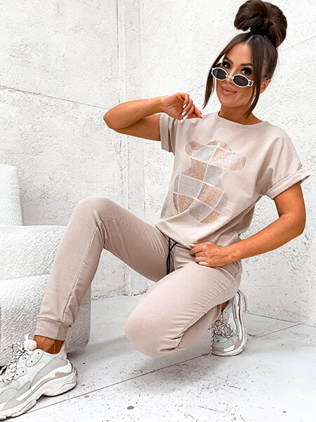 Royalfashion Women's set with zircons