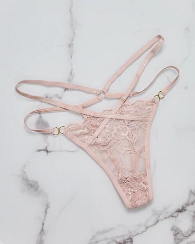 Royalfashion Women's panties thong with lace